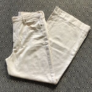Everlane Cream Wide leg Jeans 29